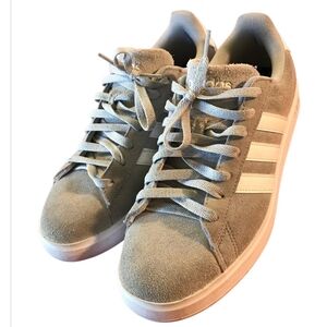 Adidas Gray Suede Sneakers